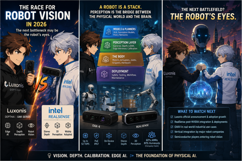 Robot Vision: One-minute briefing