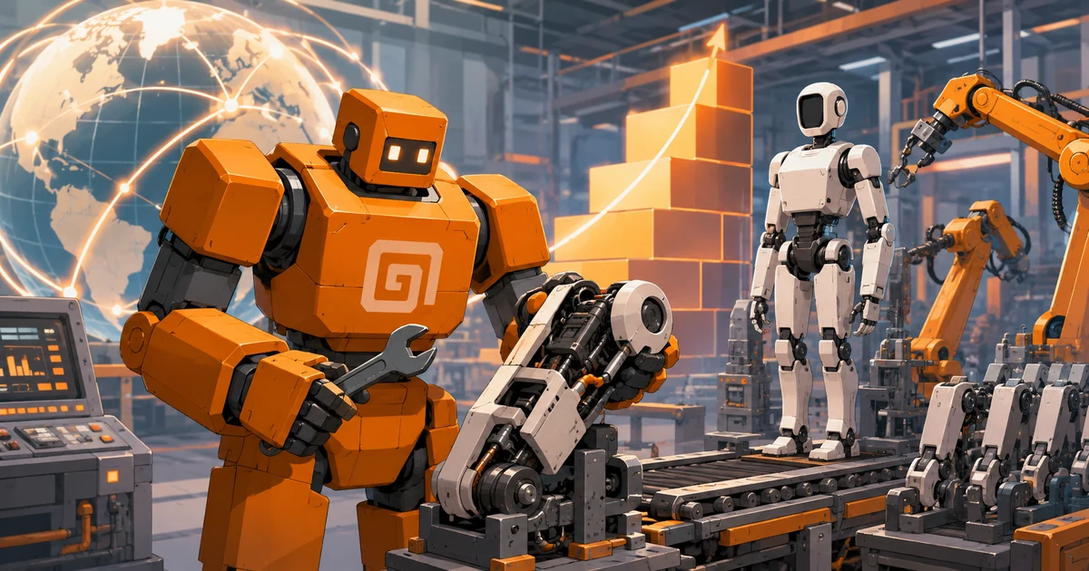 Cover illustration for: Atlas Humanoid Robots Ship to Hyundai as Boston Dynamics Simplifies the Machine